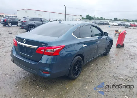 2017 Nissan Sentra Sv из США, поврежденный, VIN 3N1AB7AP9HY256550